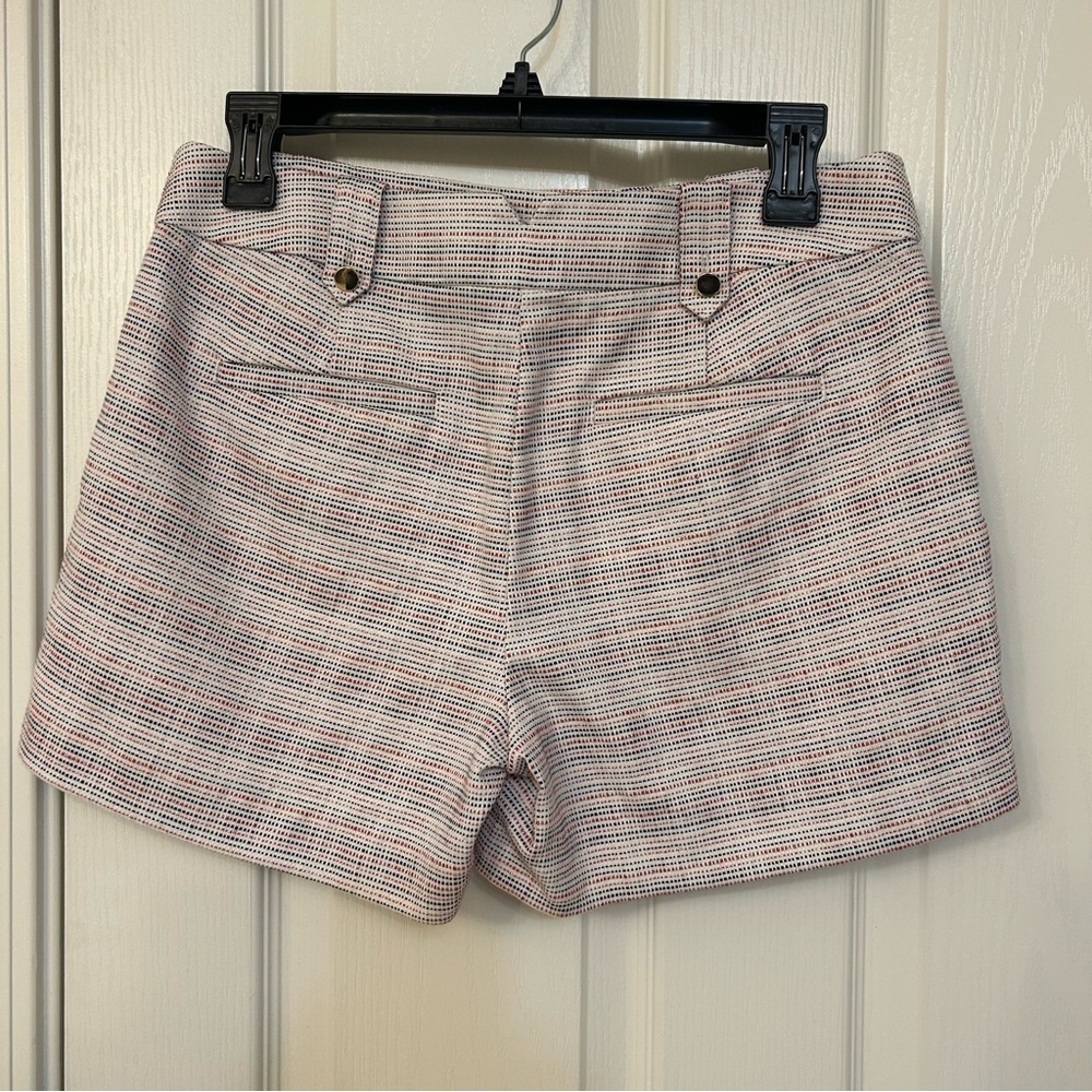 Two pairs of Loft Riviera Shorts in Navy and Cream Multi Size 2 - Picture 5 of 10